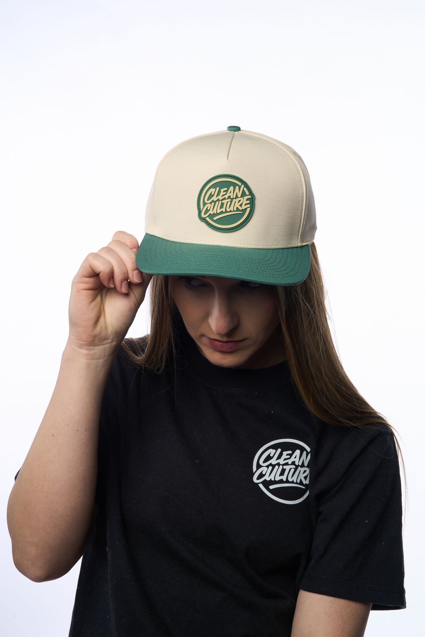 Patriot Hat Cream/Green