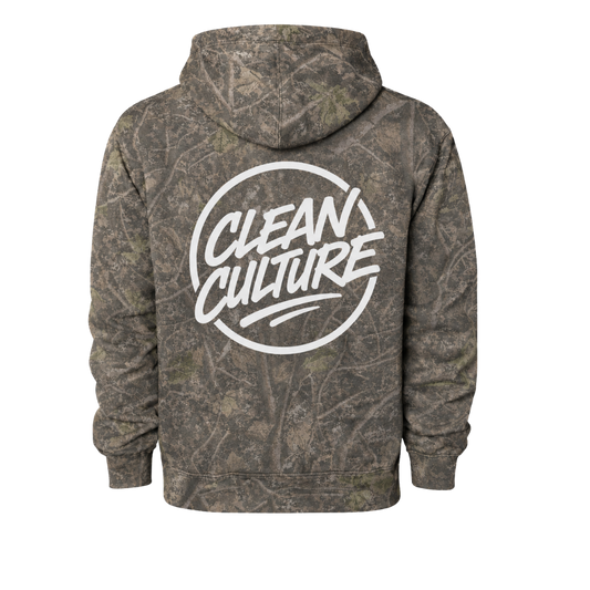 Clean Culture Heavyweight Hoodie Deadwood Camo