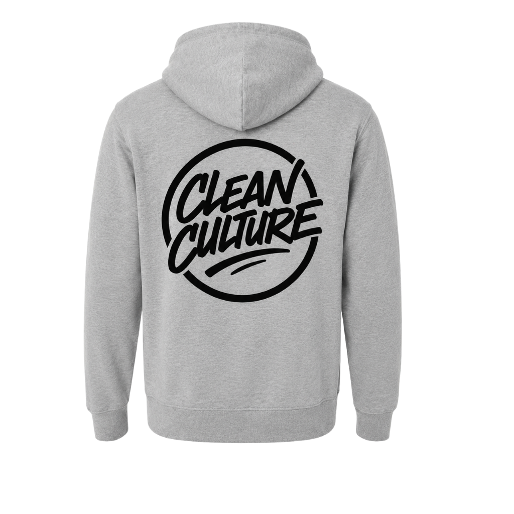 Clean Culture Heavyweight Hoodie Ash