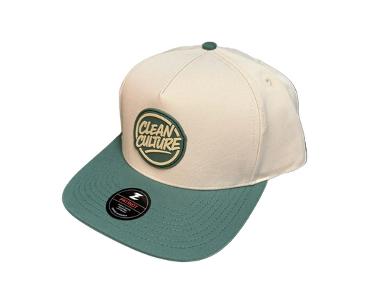 Patriot Hat Cream/Green