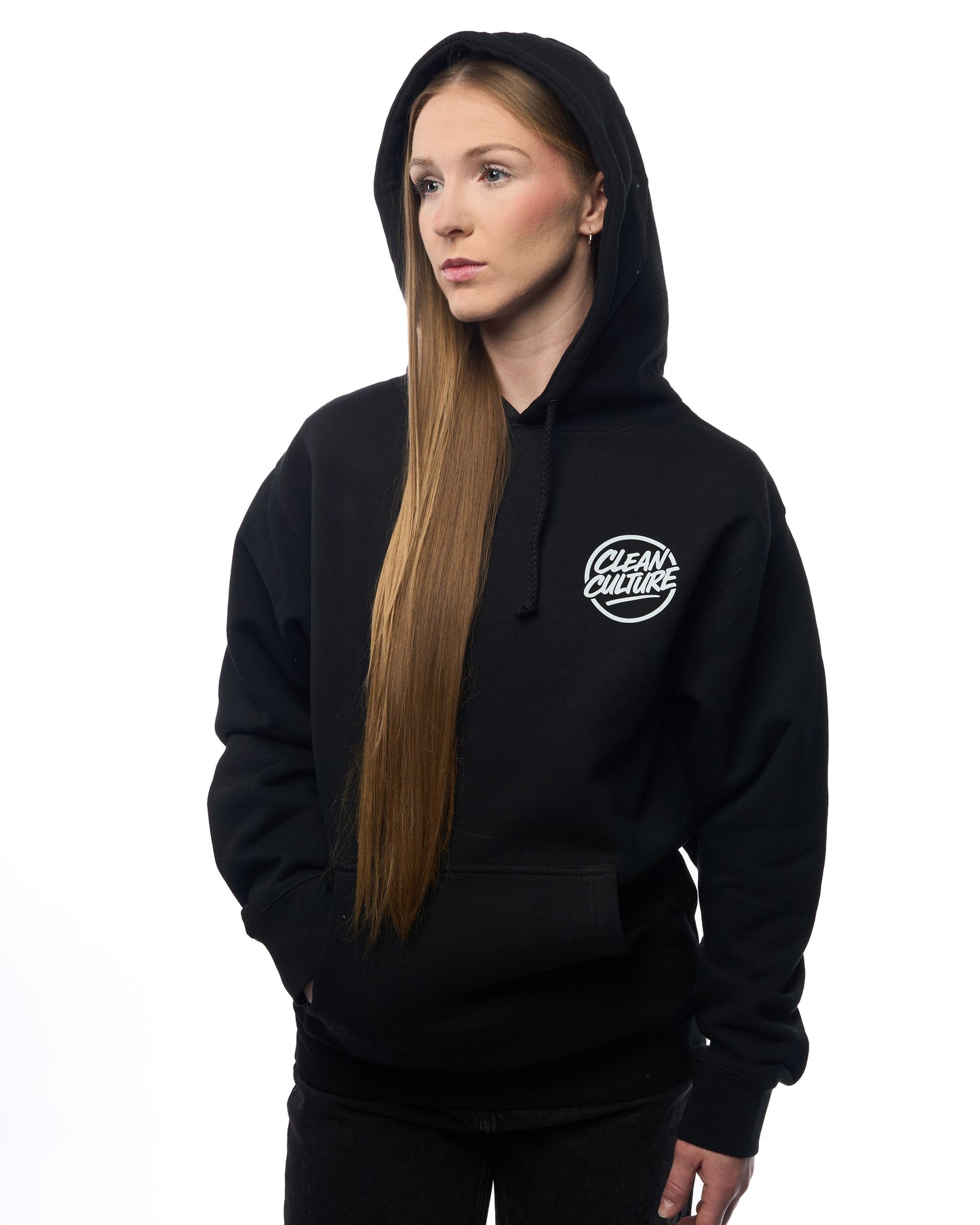 Clean Culture Heavyweight Hoodie Black