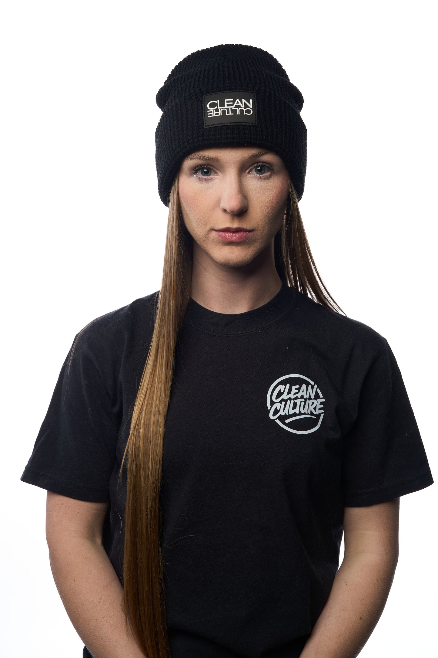 Waffle Patch Beanie