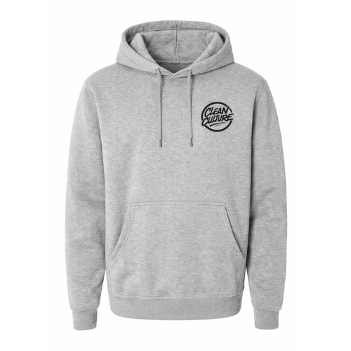 Clean Culture Heavyweight Hoodie Ash