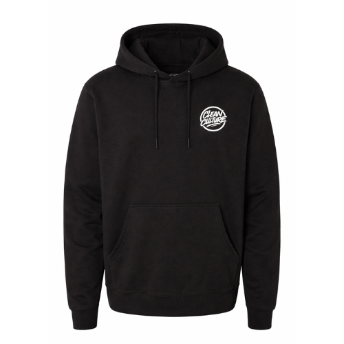 Clean Culture Heavyweight Hoodie Black